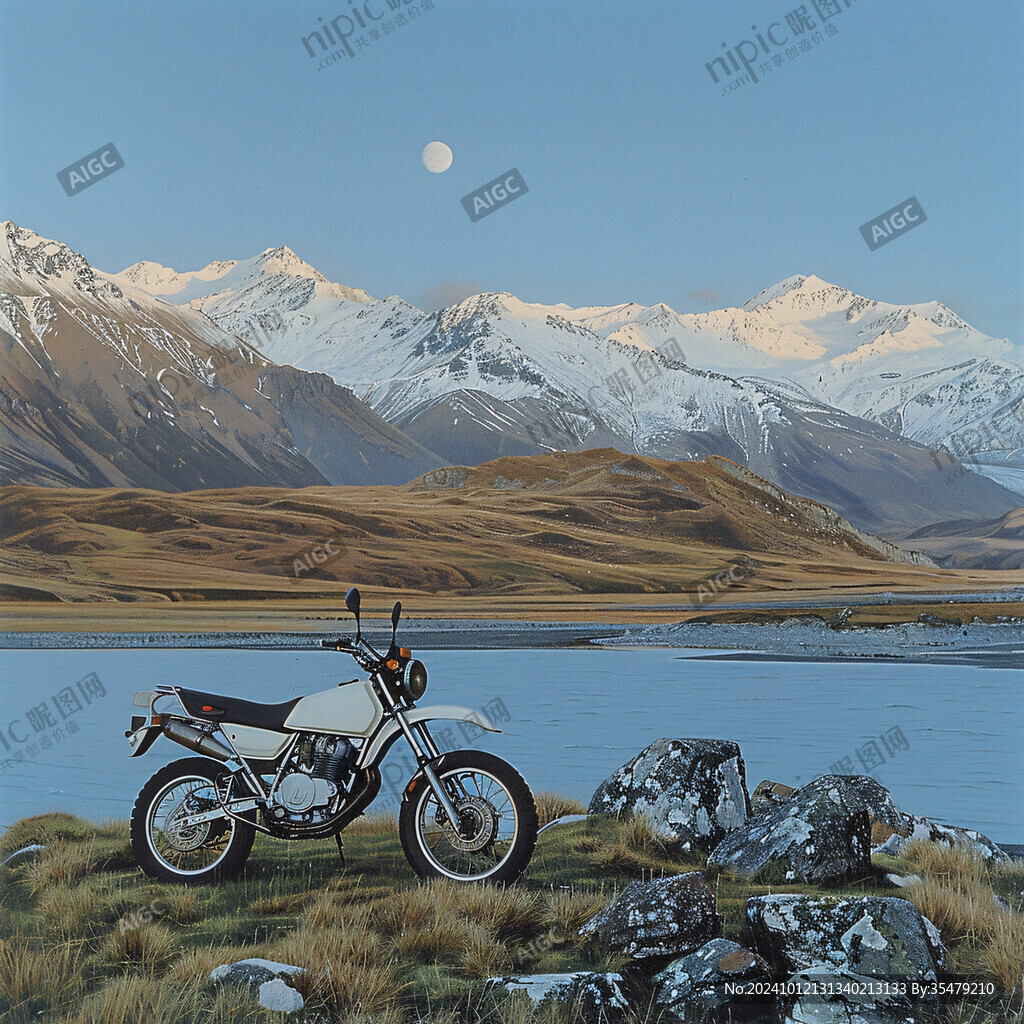 新西兰瓦纳卡湖风景