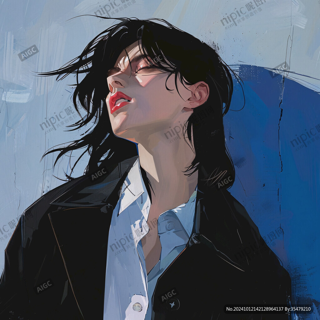 人物情绪插画