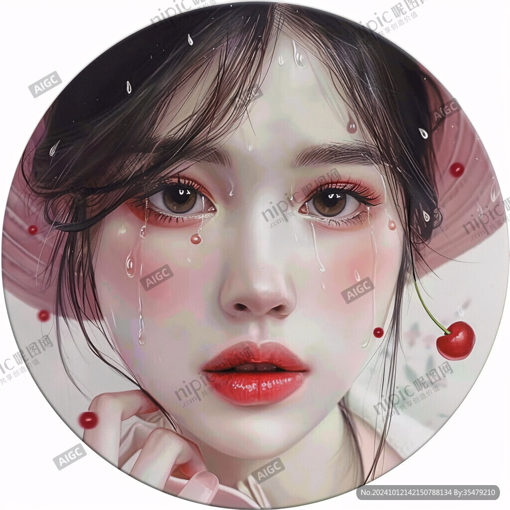写实人物插画