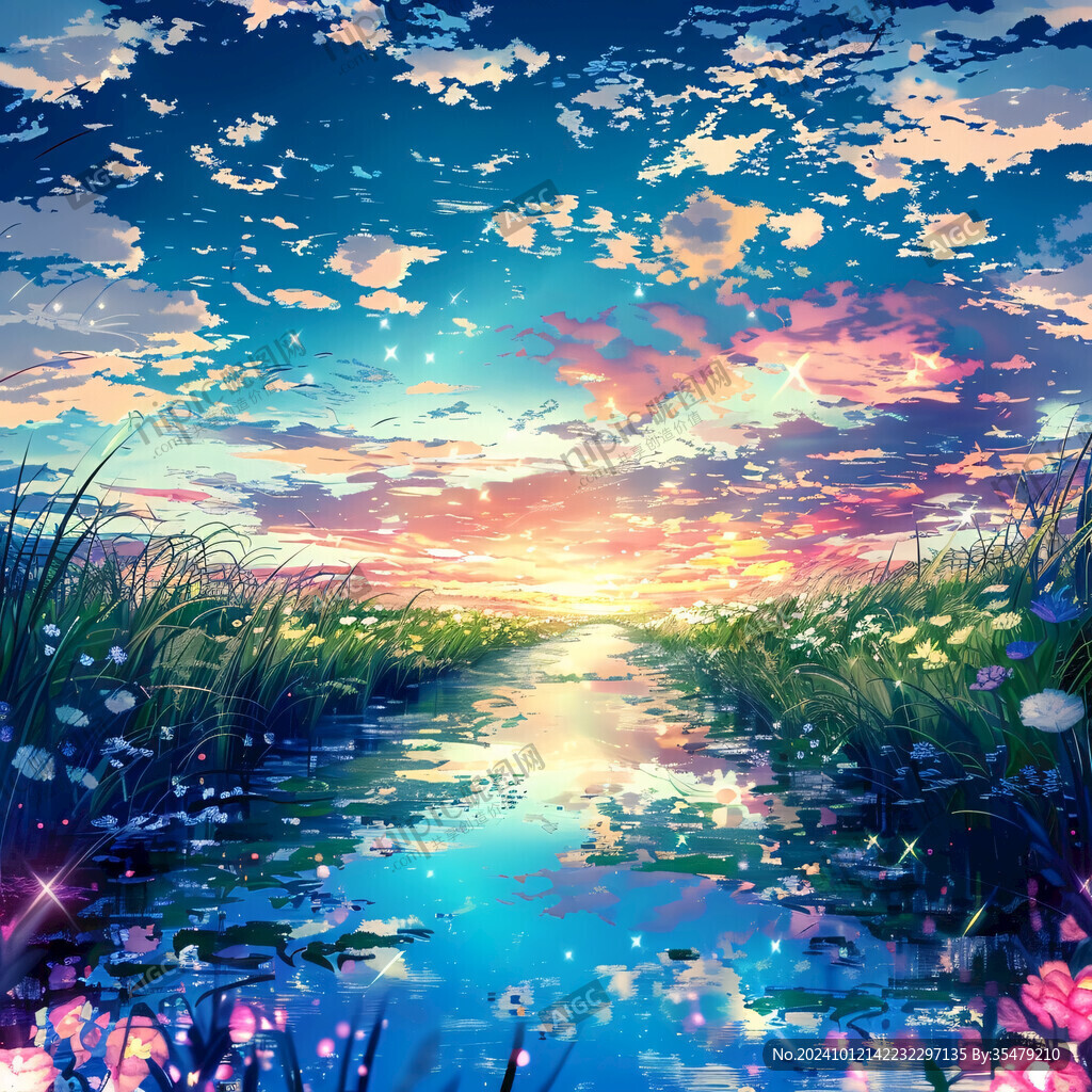 新海诚动漫风装饰画