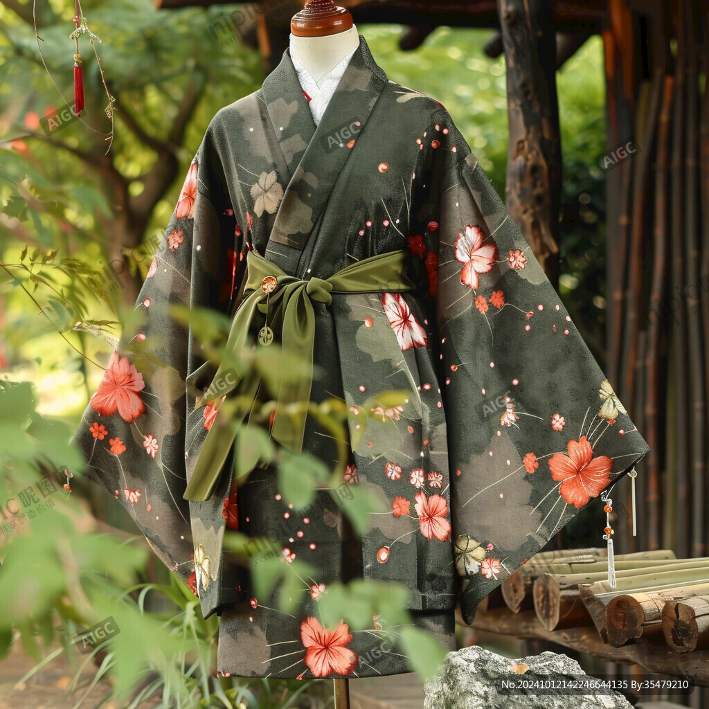 苏绣日本和服