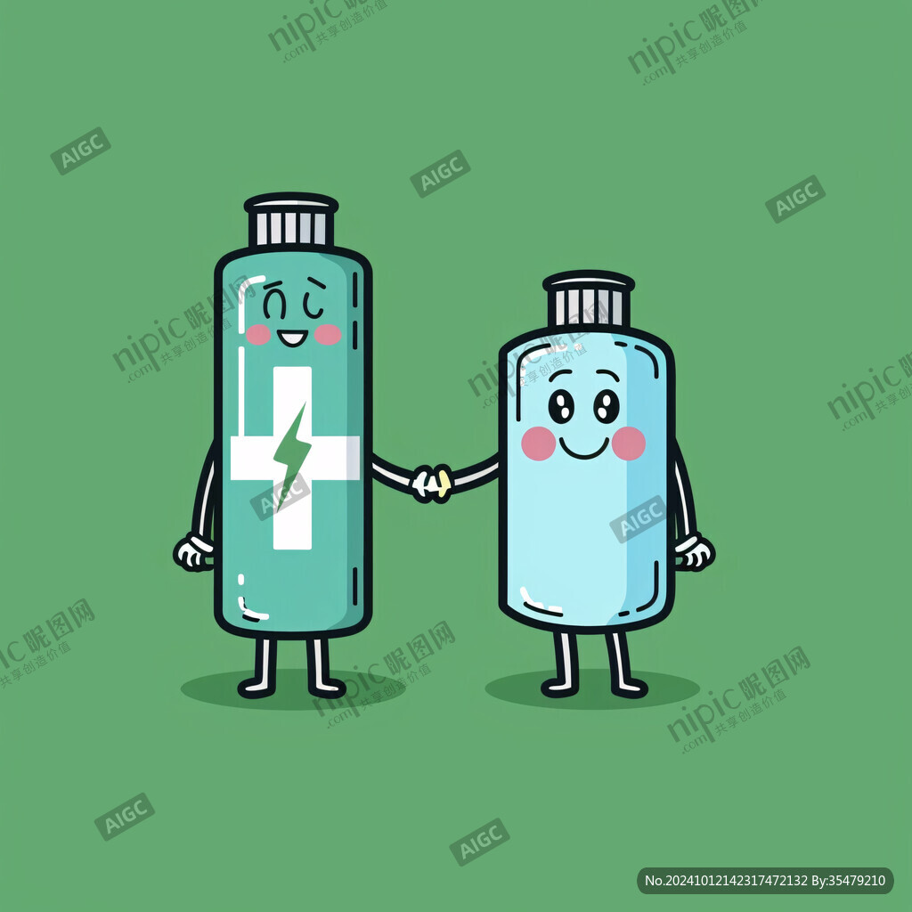 药品包装卡通图案