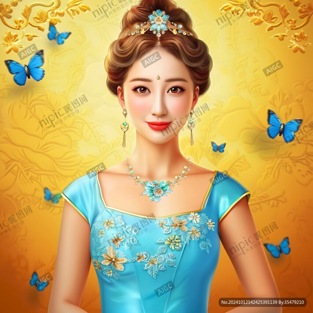 东方女性美女人物