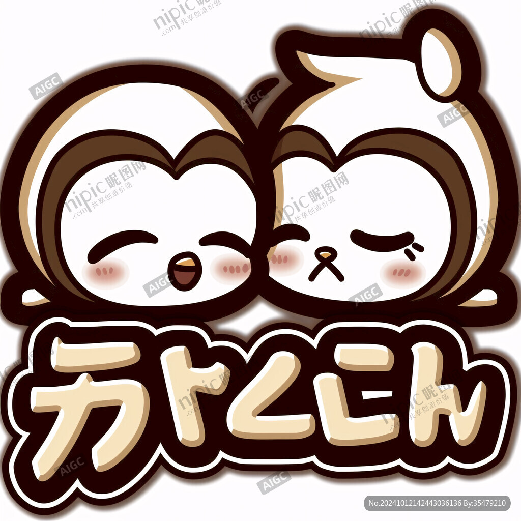 卡通栗子logo