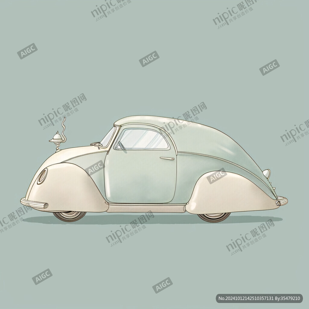 公路小汽车插画