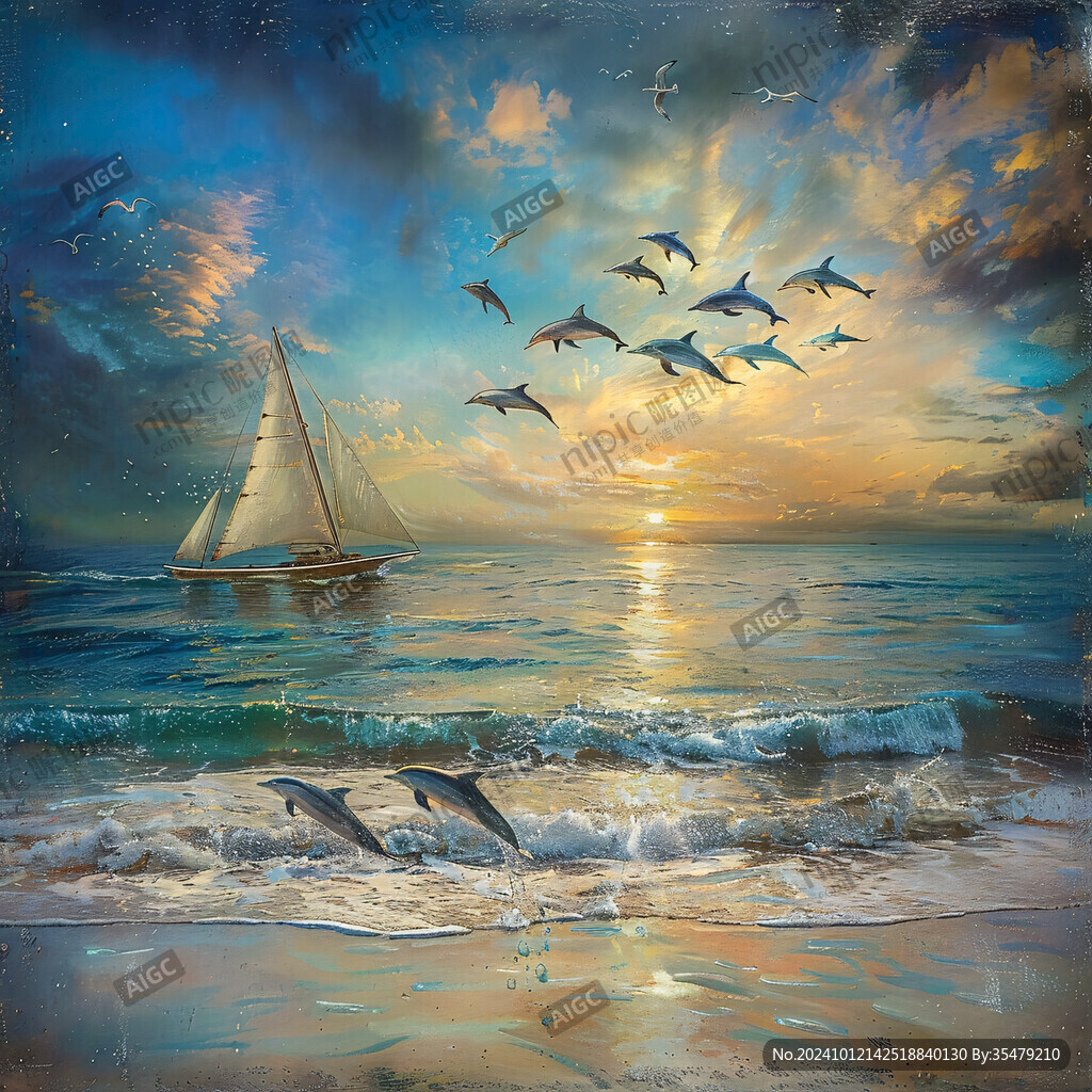 海洋风景画