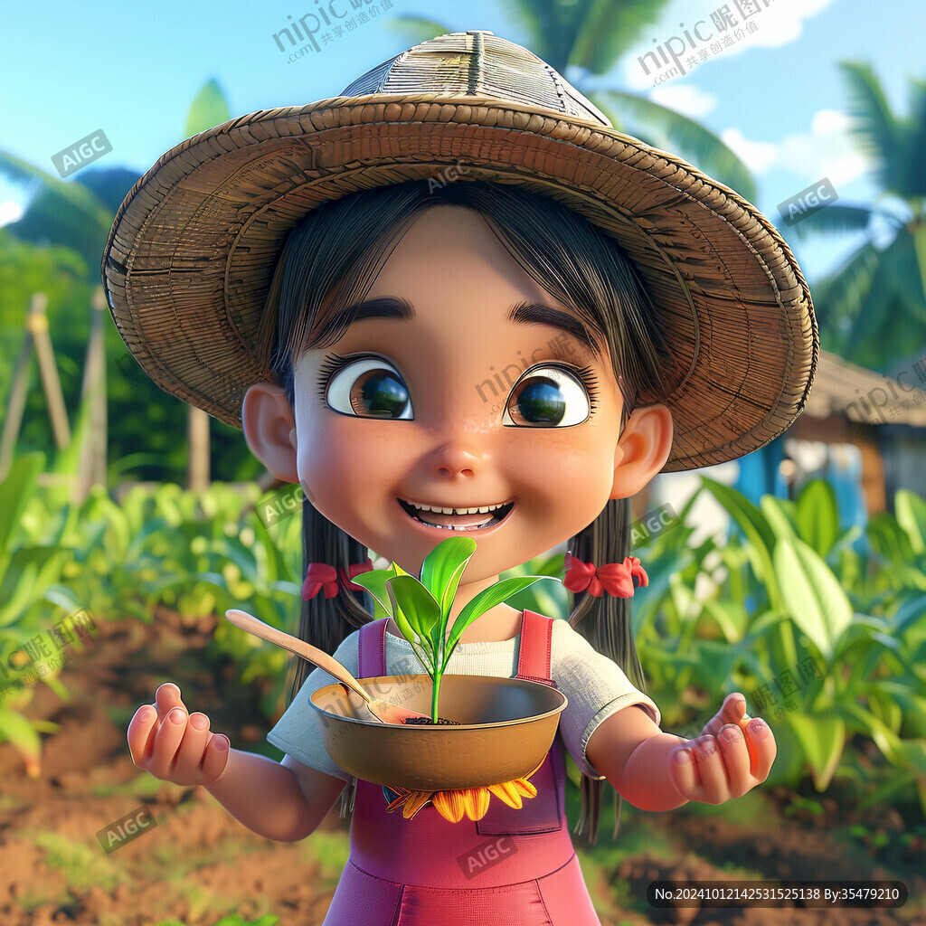 开心小农夫头像