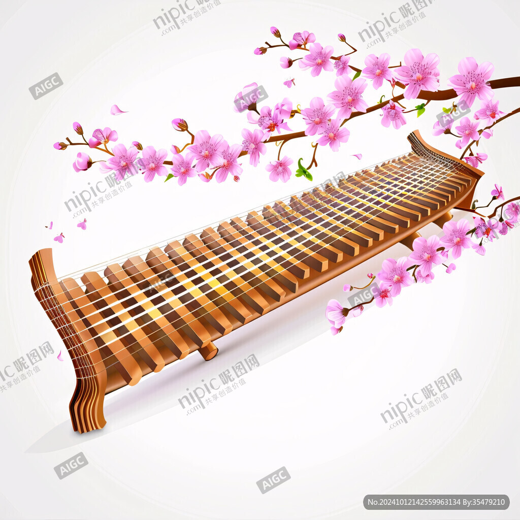 樱花树下的长椅