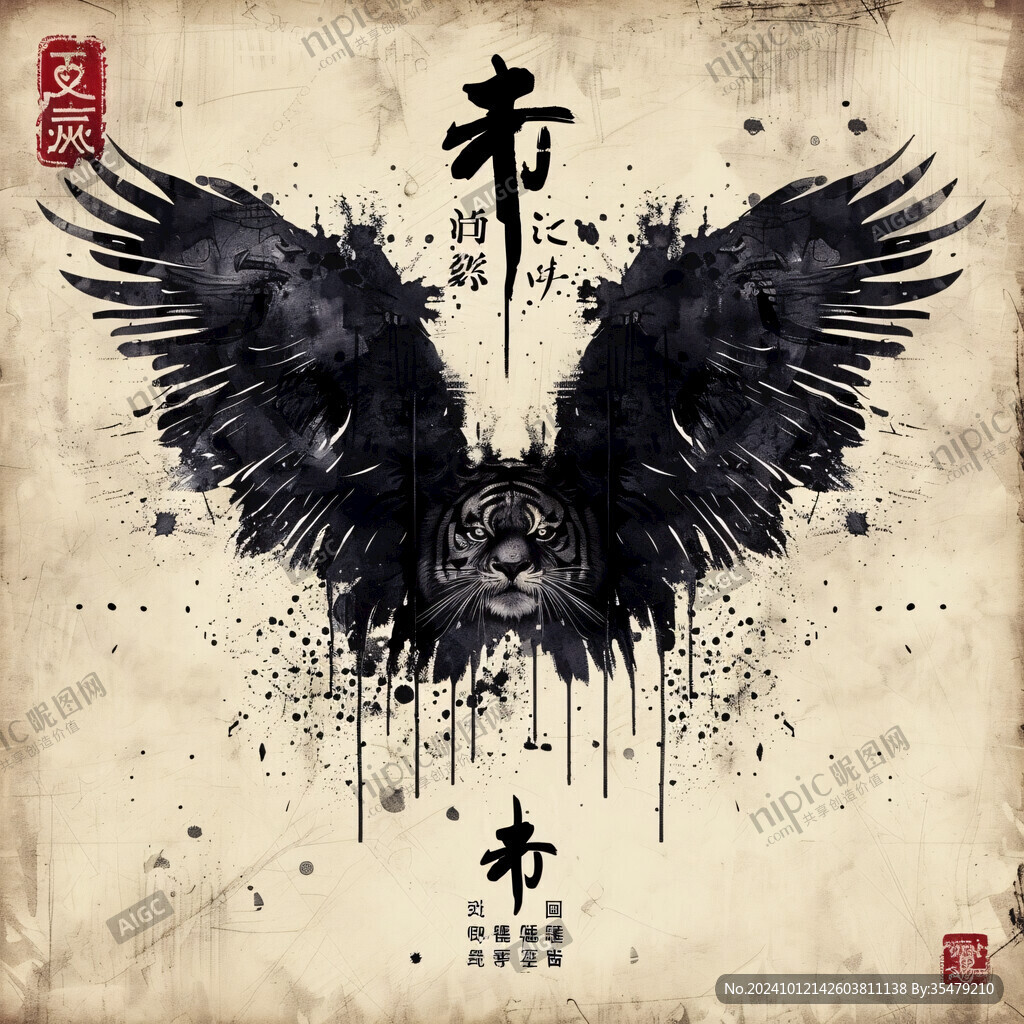 书店海报墨迹魔韵