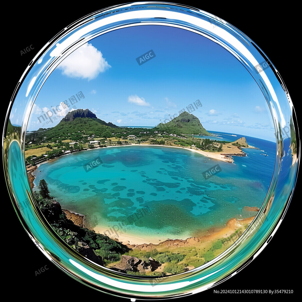 下川环岛系列全景图