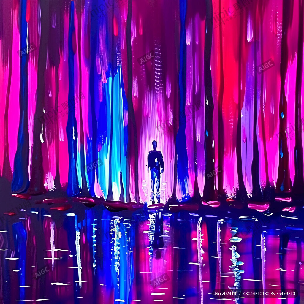 未来感插画