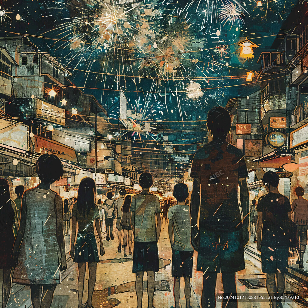 商场风景人物