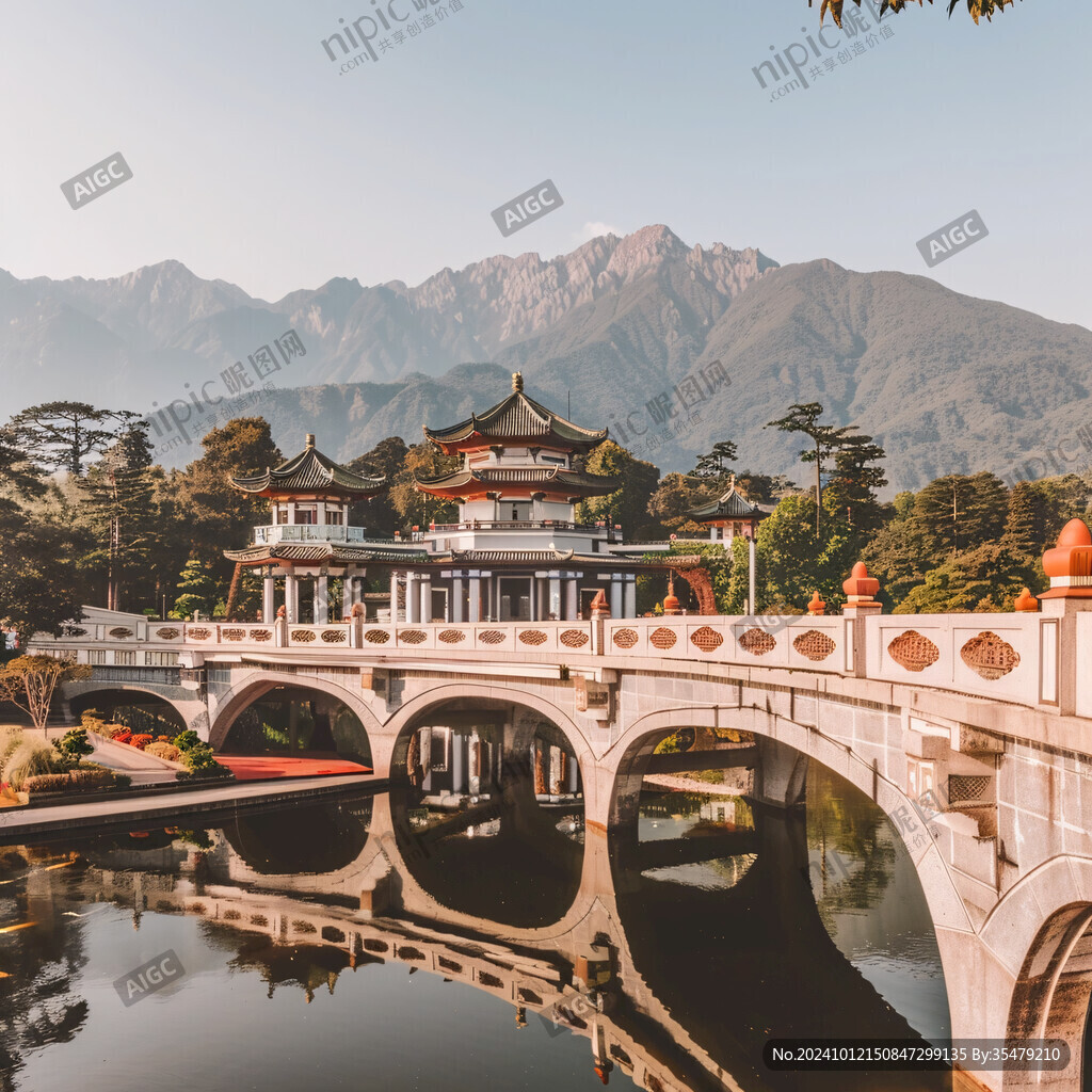 宝墨园湖景
