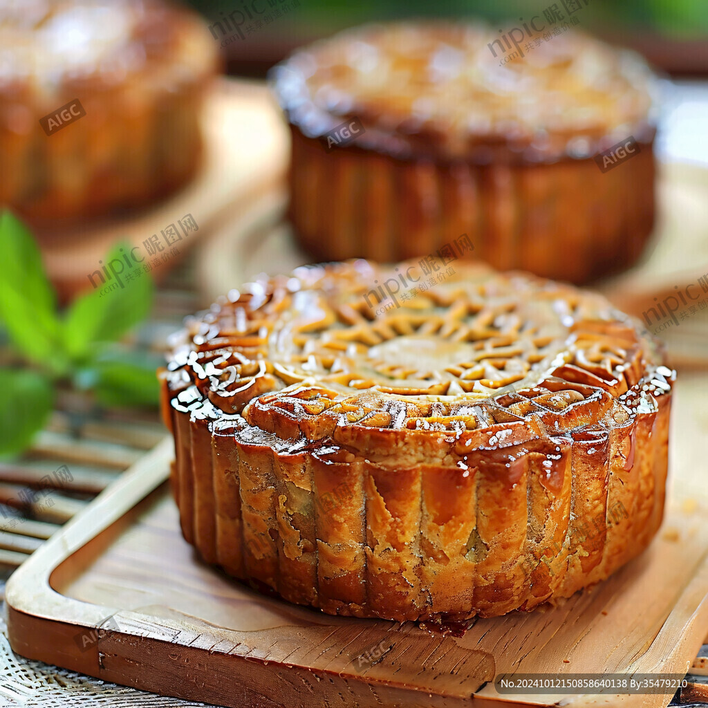 豆沙月饼高清