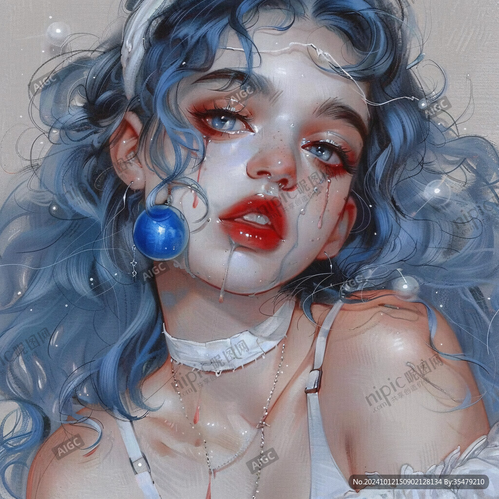 厚涂少女