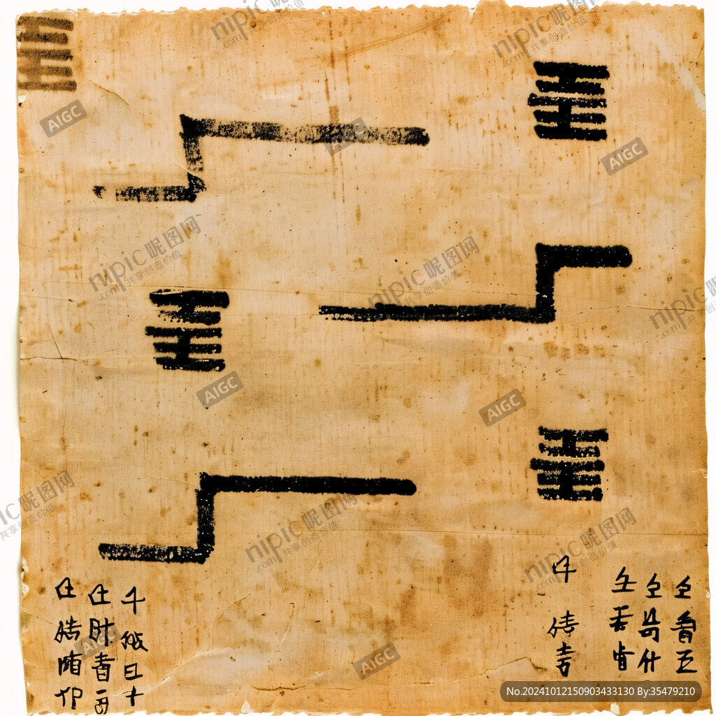 洛书画像砖