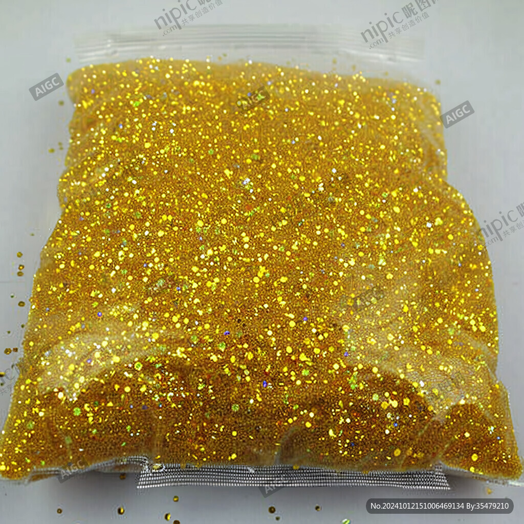 金箔金底亮片
