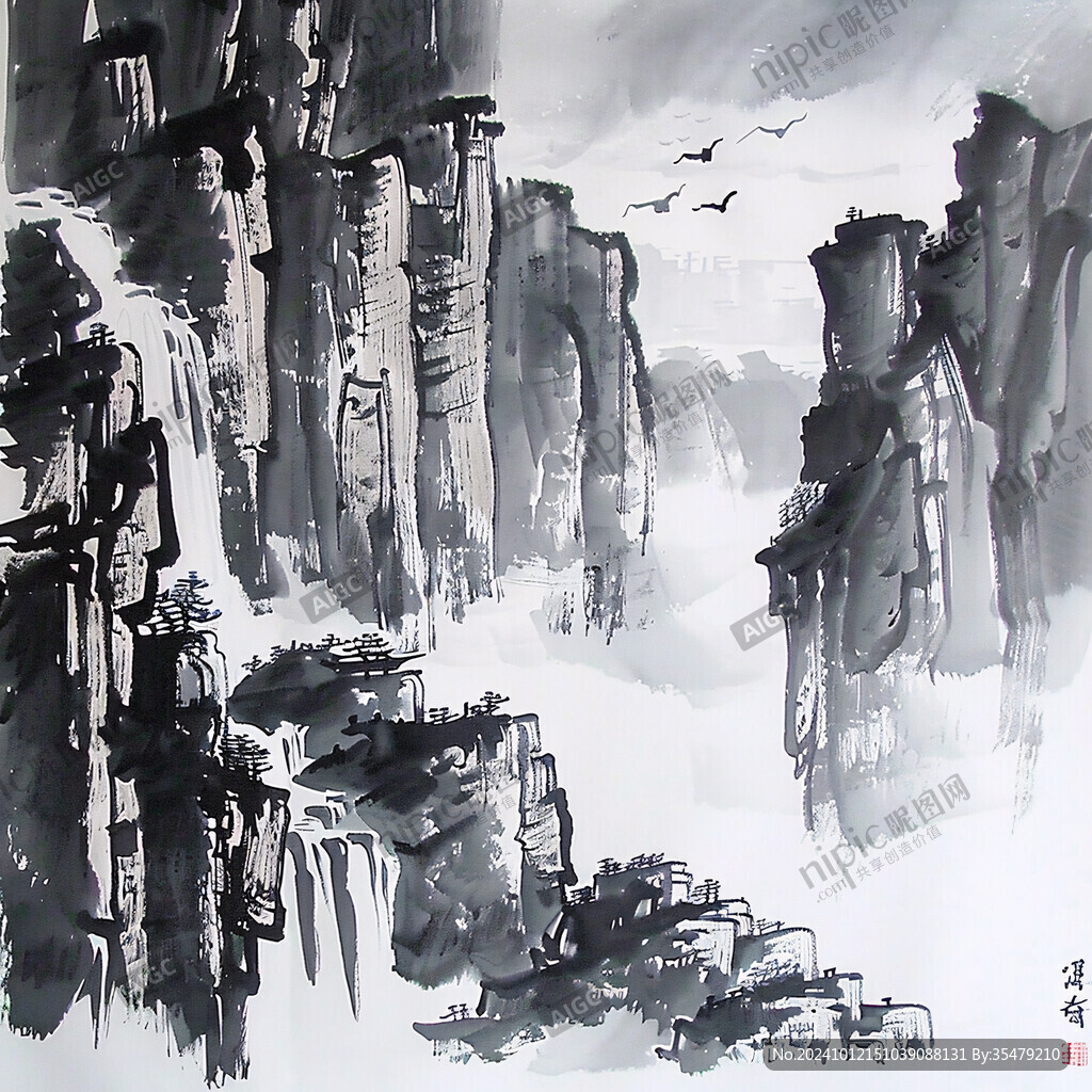 山水数码稿