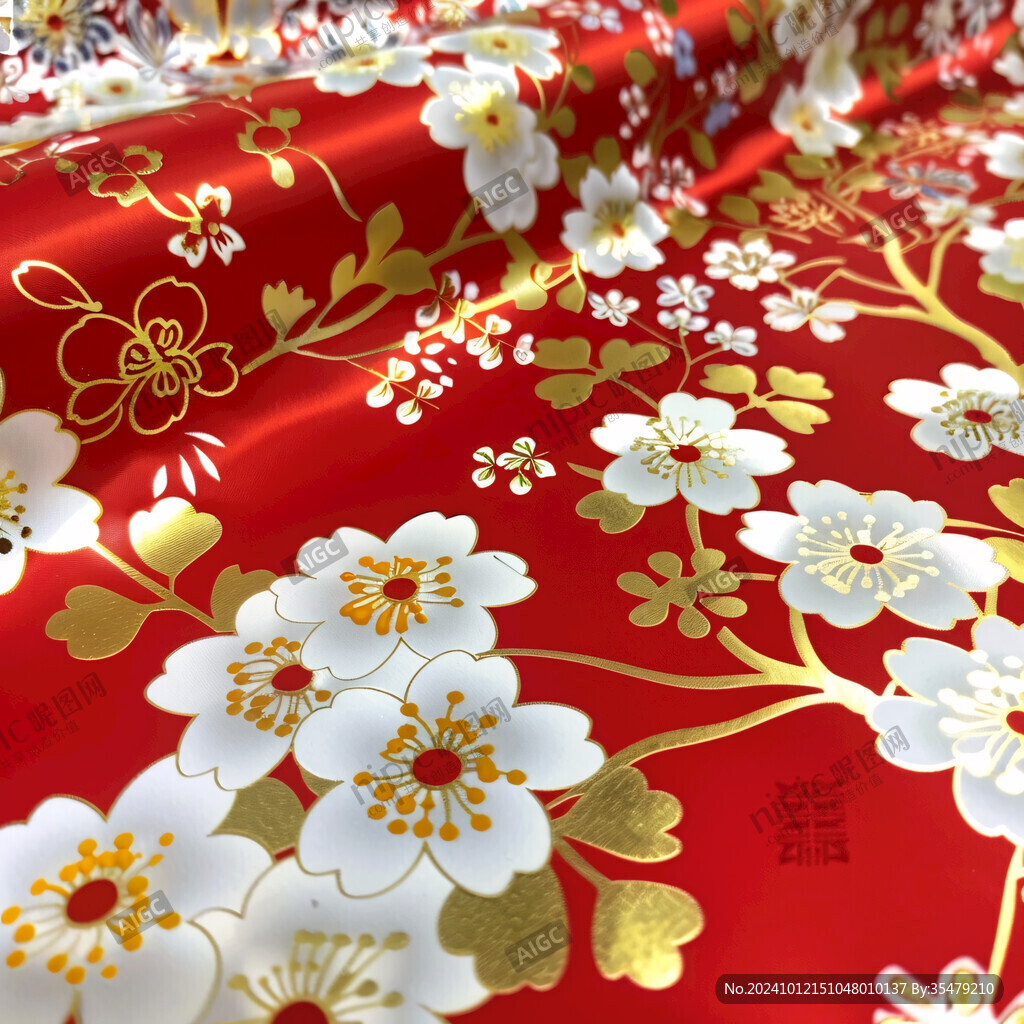 布料锦缎服装汉服图案
