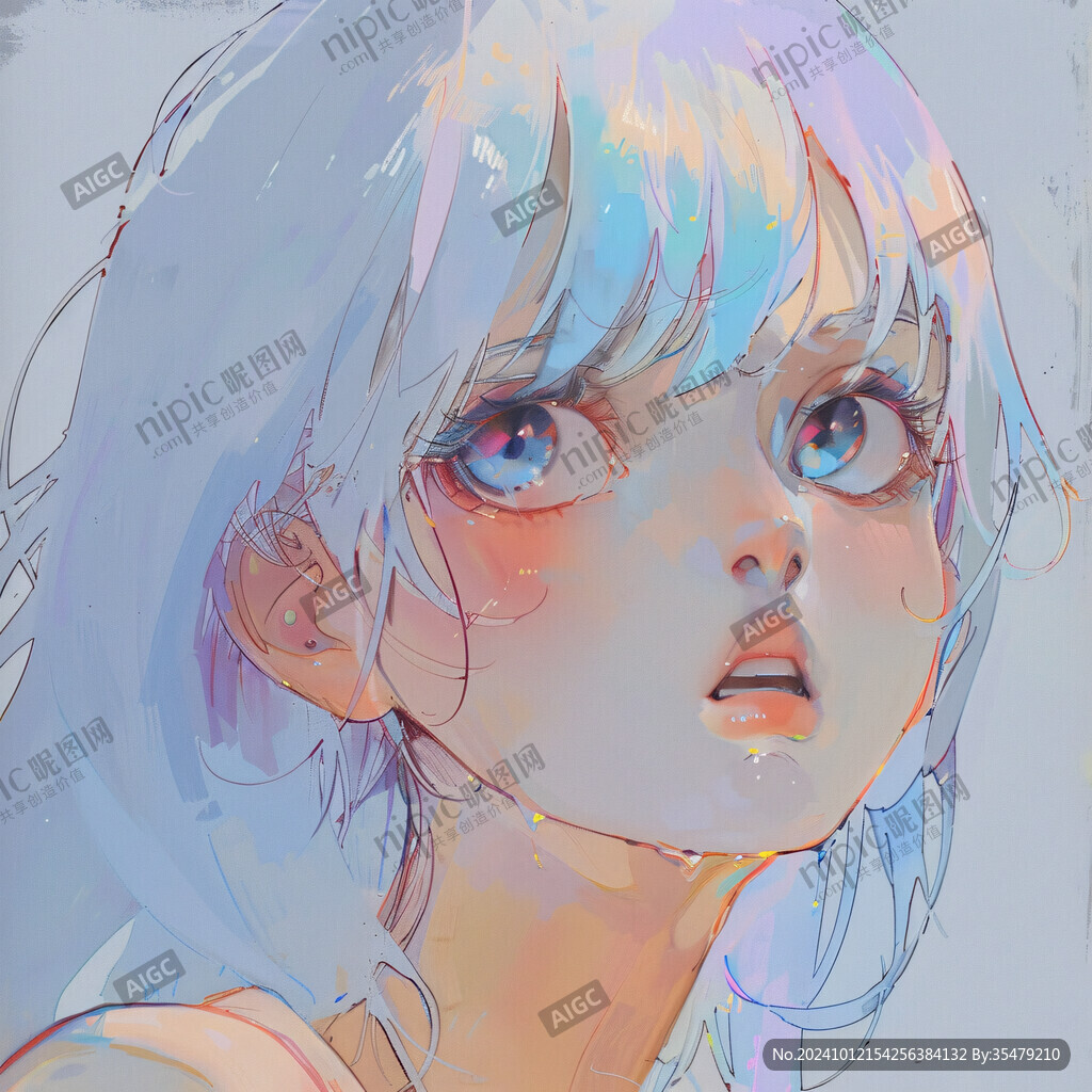 厚涂少女