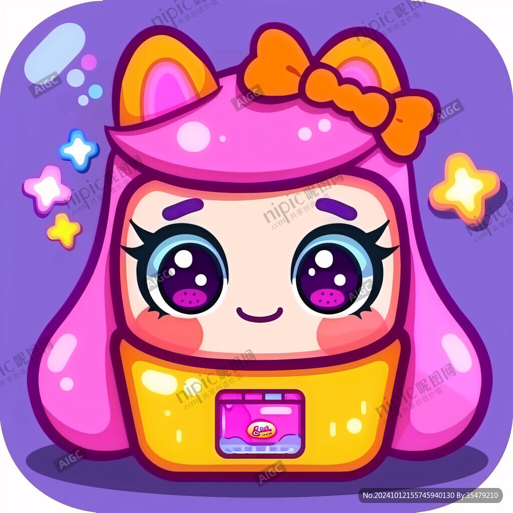 q版女孩手机