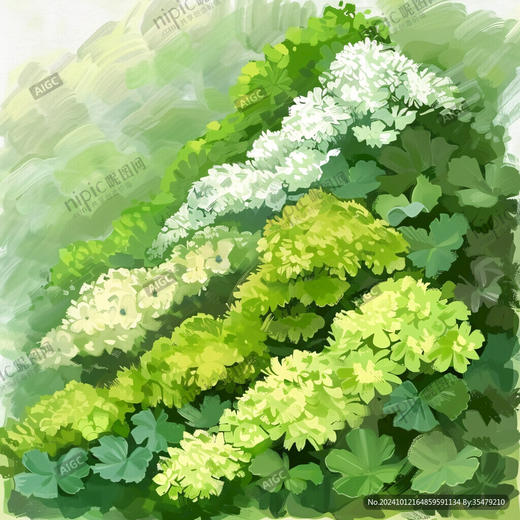 灌木丛插画