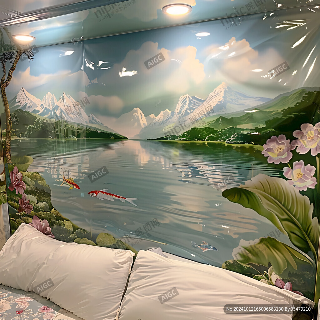 居家酒店室内装饰画房