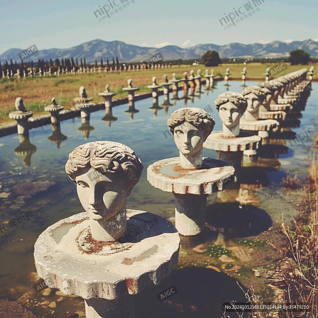 十七孔桥水兽