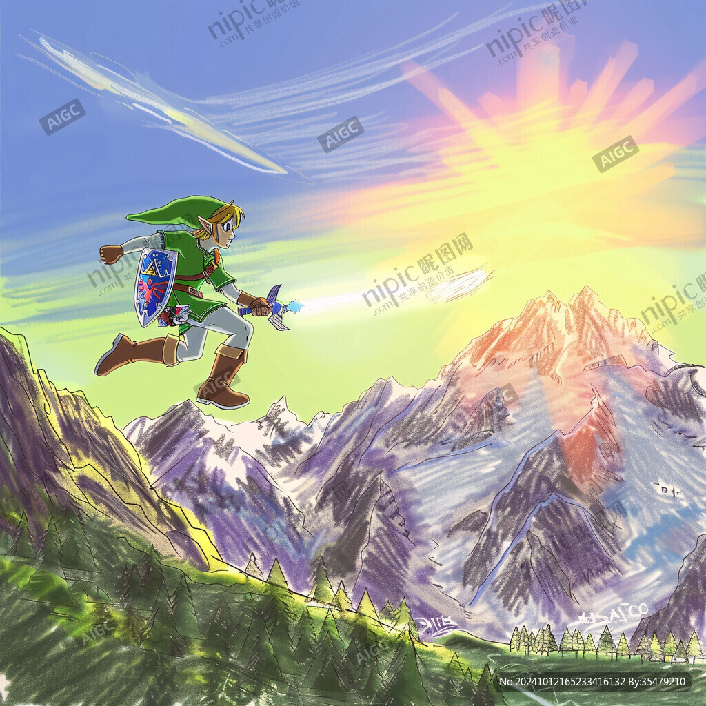 登山运动插画