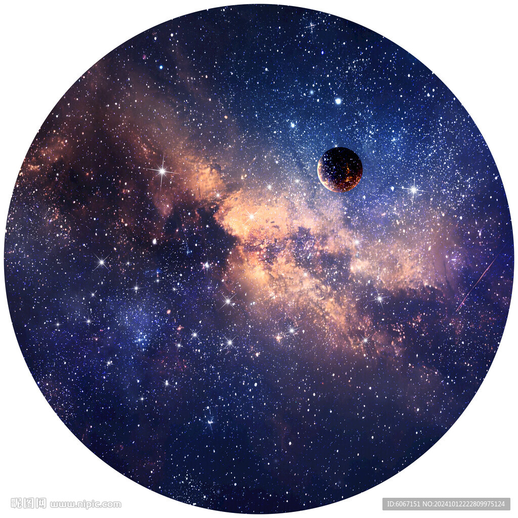 圆形星空吊顶