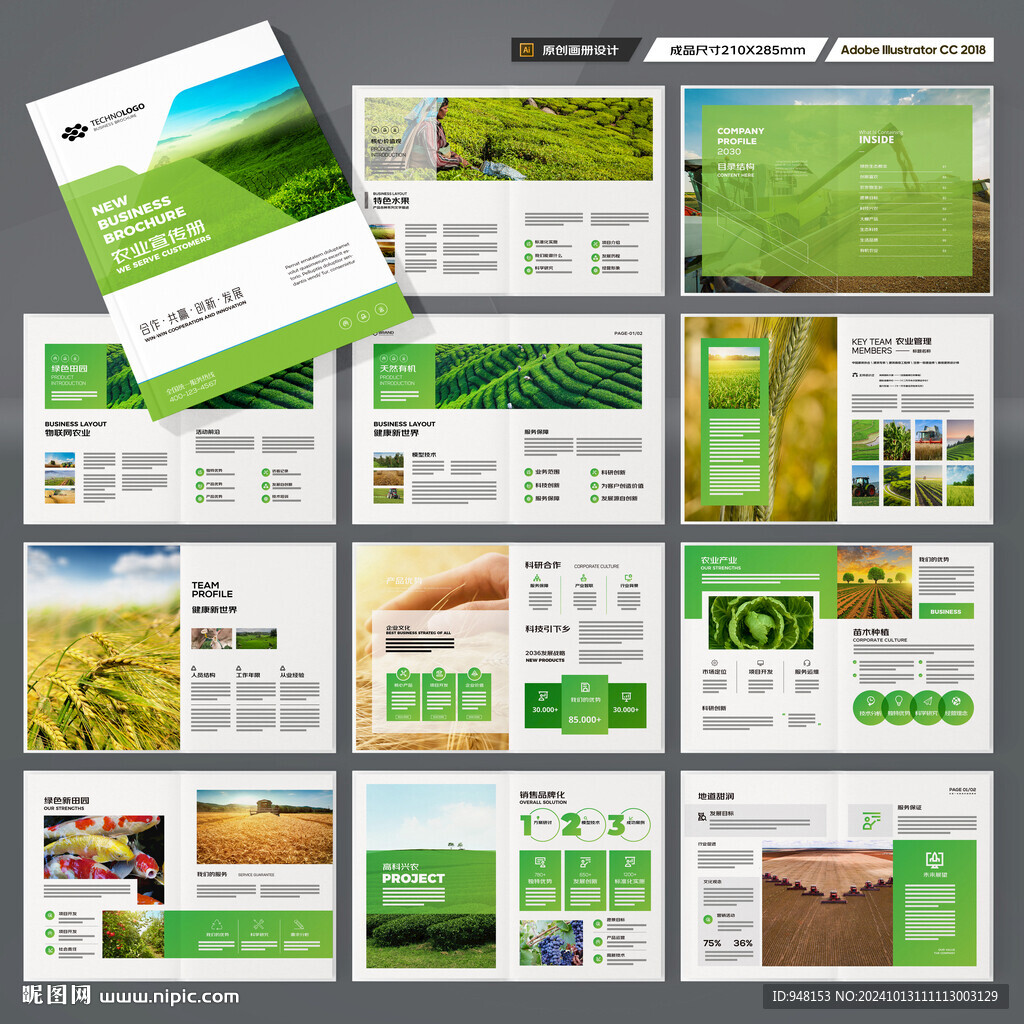 农业科技画册