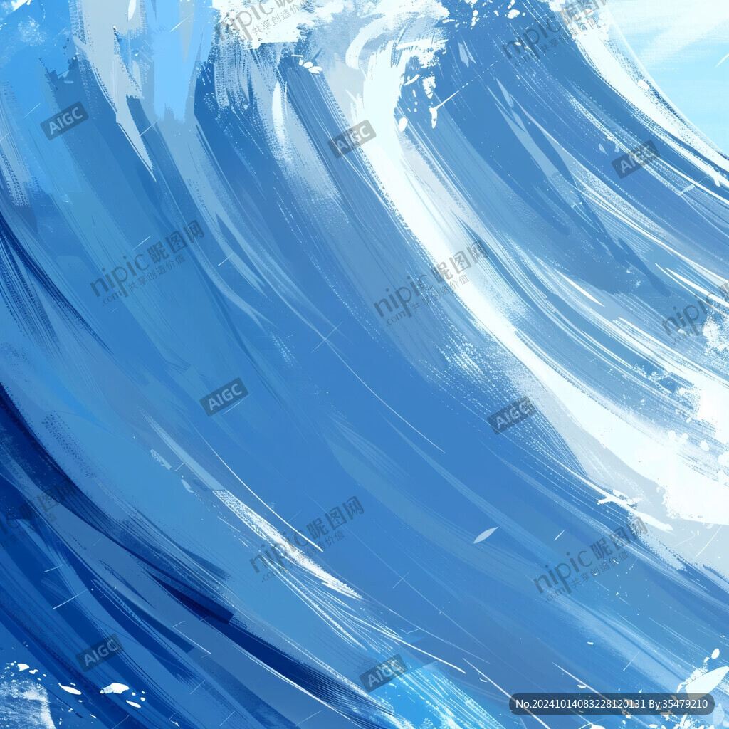 水纹效果蓝色水纹
