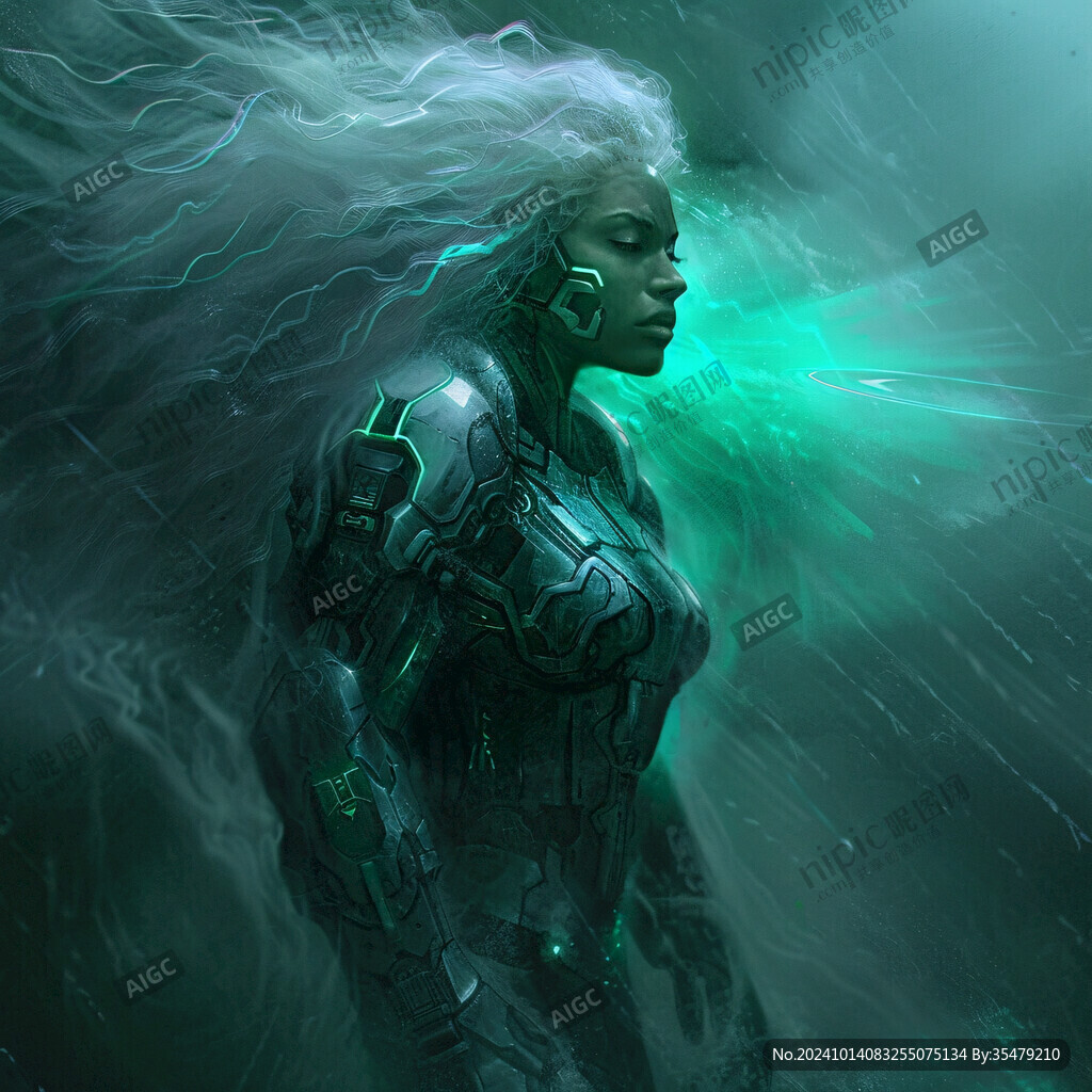科幻题材插画