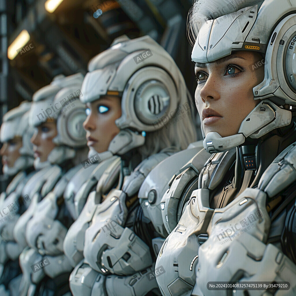 后现代机械科幻未来派