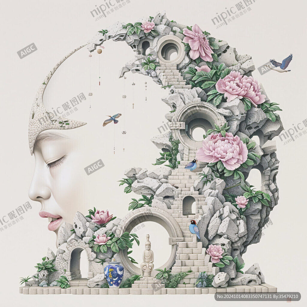 立体插画设计