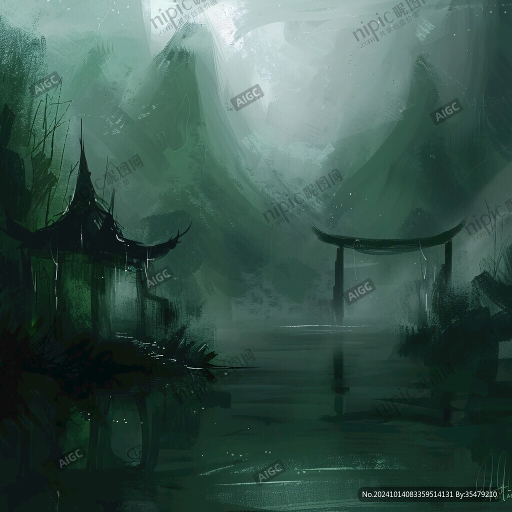 奈何桥插画