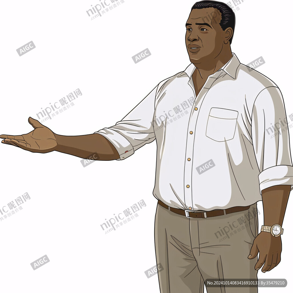 成年男人插画