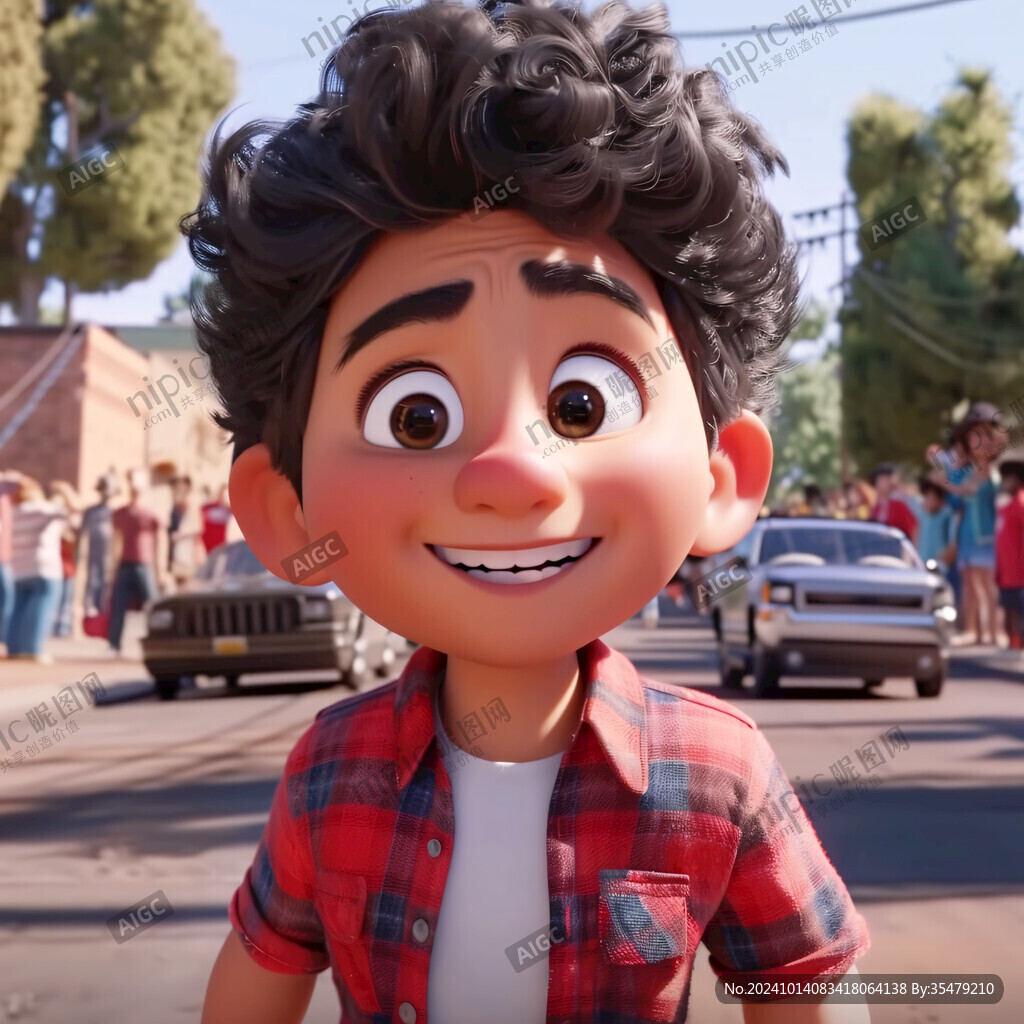 卡通写实漫画人物