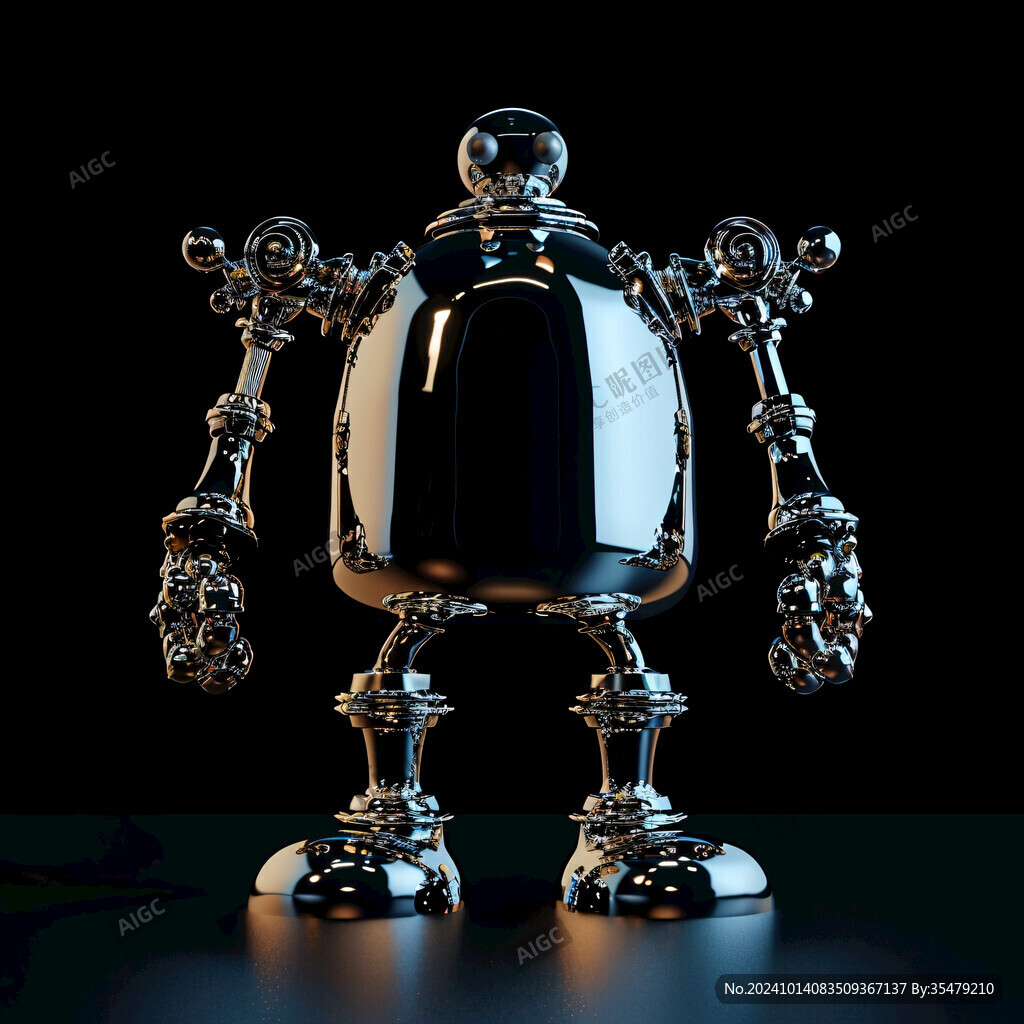 后现代机械科幻装饰品