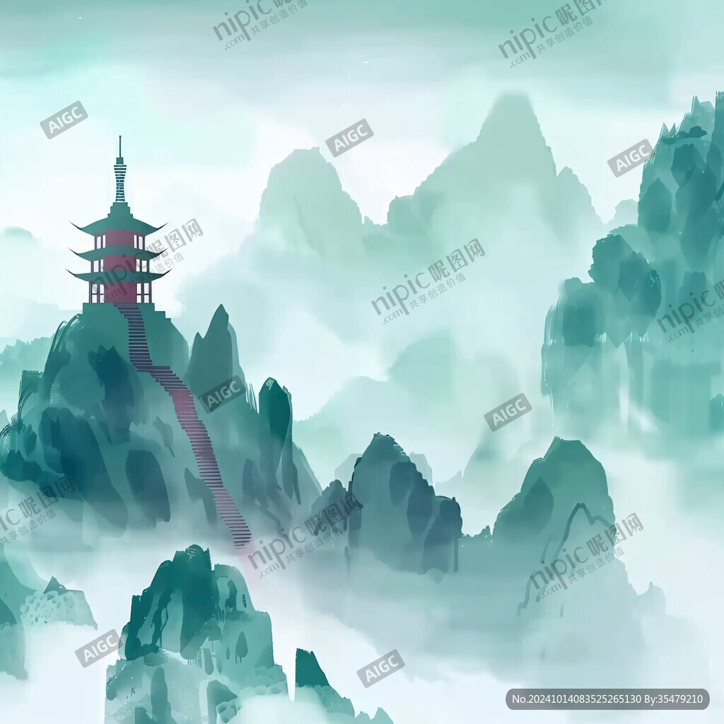 雷峰塔插画
