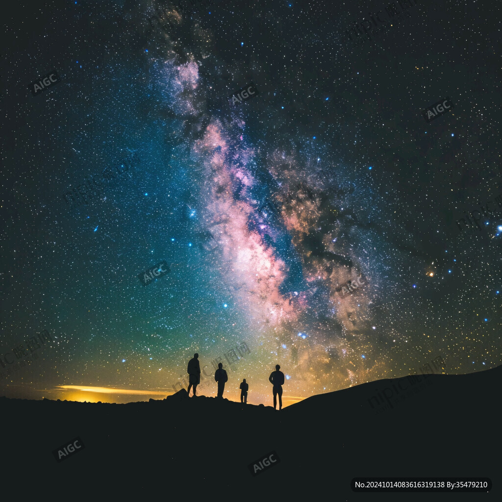 地产星空背景