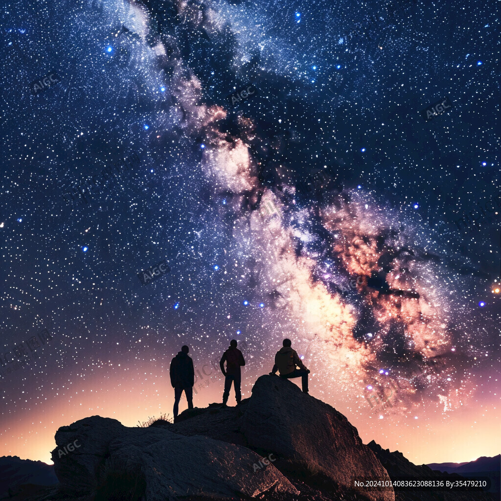探索银河美丽星河