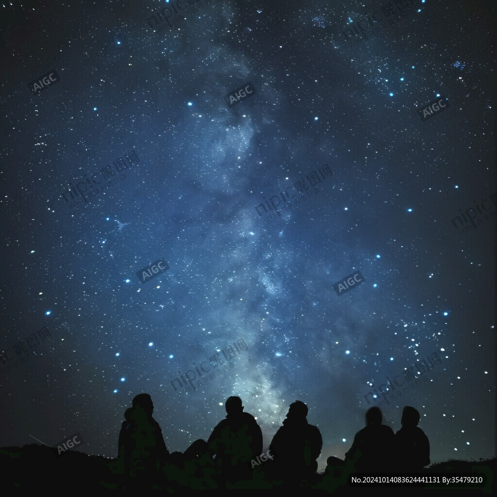 星空背景星空天顶贴
