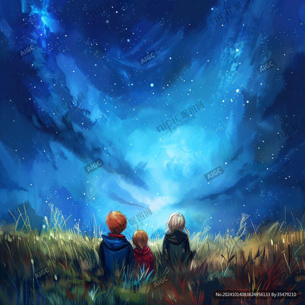 星空下的少年