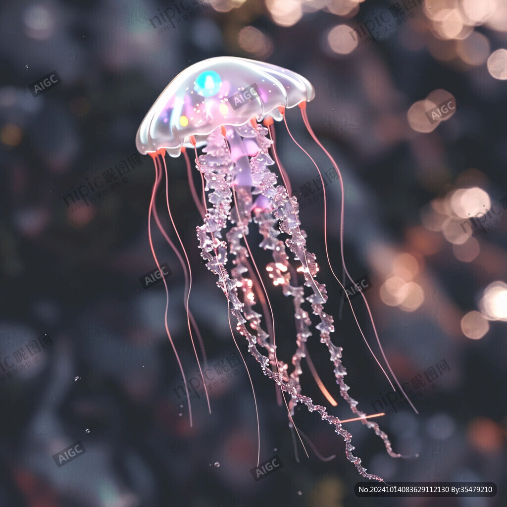 海洋生物梦幻水母