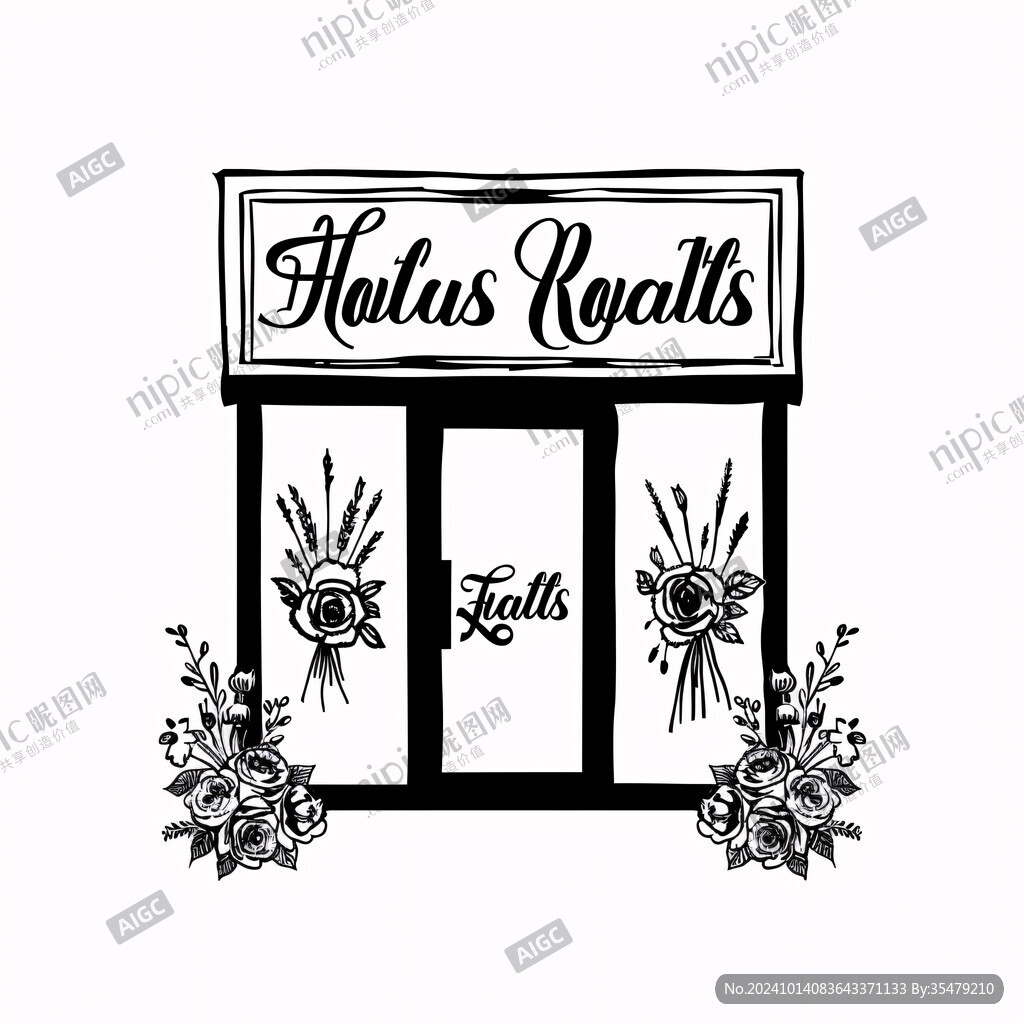 花店招牌设计
