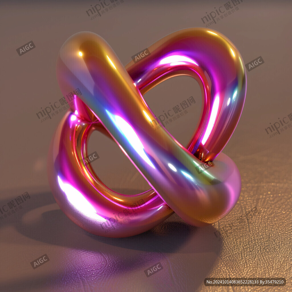 立体渐变发光体设计