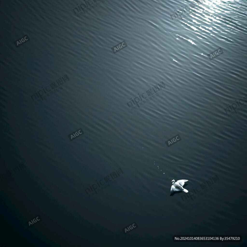 水面漂浮的垃圾