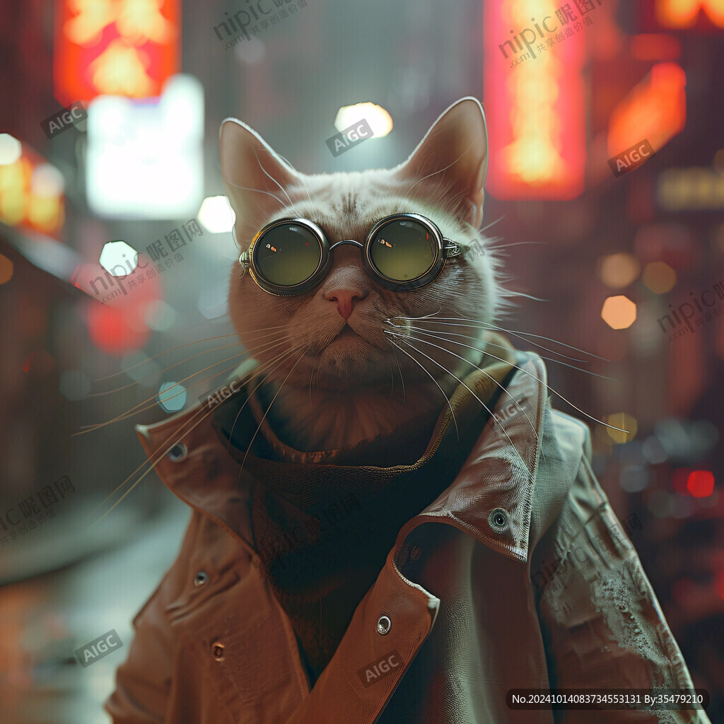 猫咪潮流海报