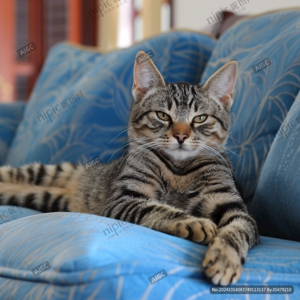猫咪动物狸花猫